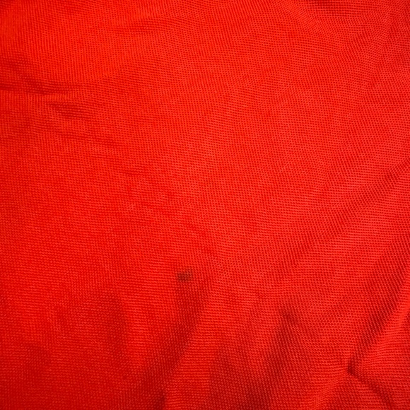 Hermès Men’s "H" embroidered T-shirt in Red - Picture 7 of 8